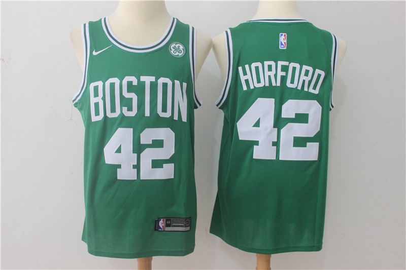 Men Boston Celtics 42 Horford Green Game Nike NBA Jerseys